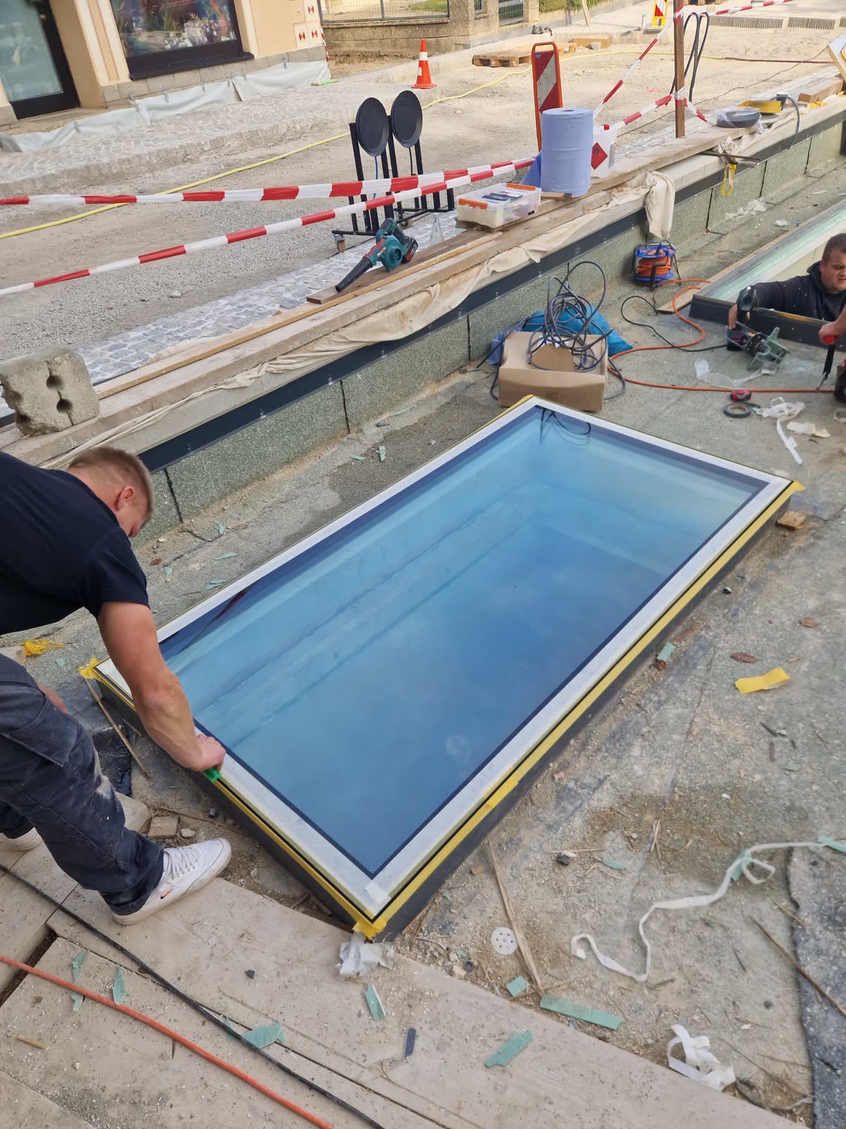 Brandschutzoberlicht Gewerbeobjekt